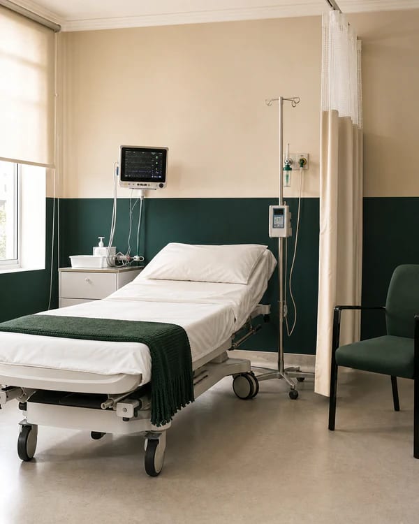 An operating theatre at Care & Cure Clinics